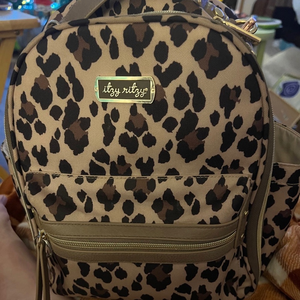 Itzy ritzy bag with packing cube and paci pod